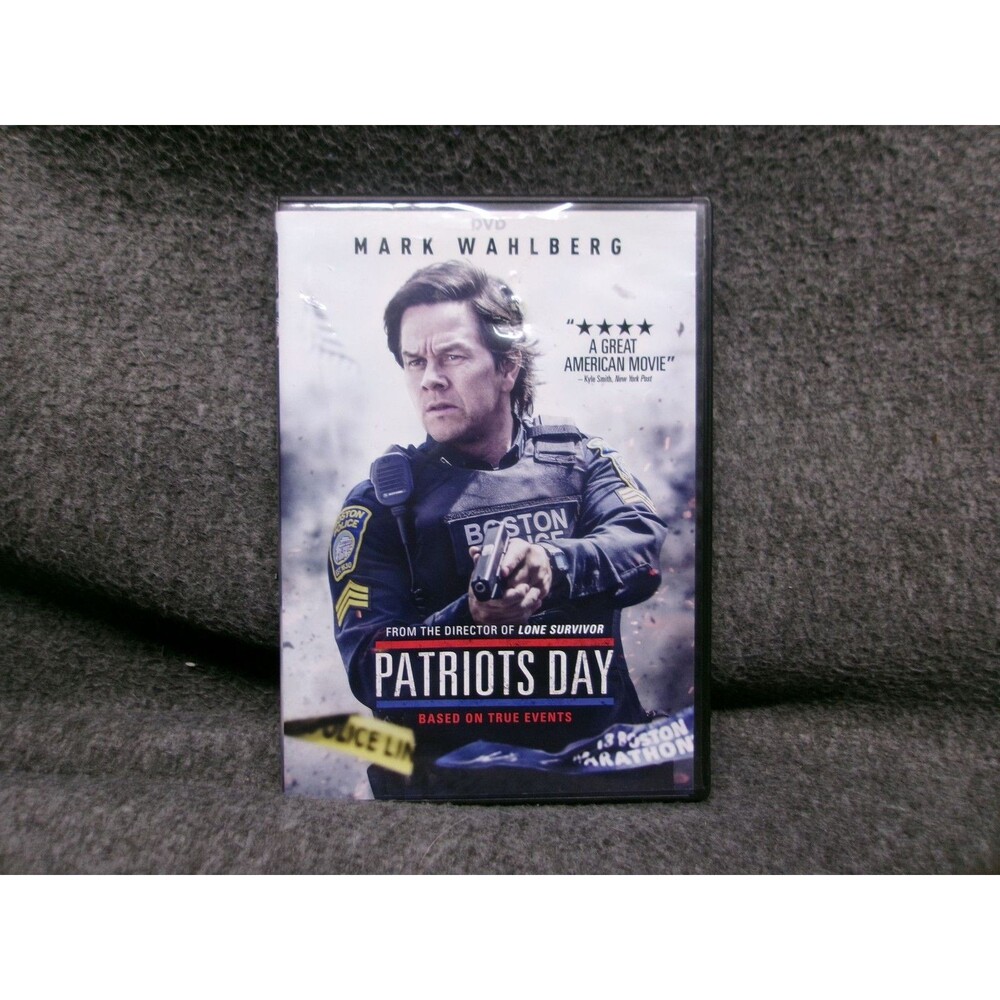 Patriots Day DVD 2016 Mark Wahlberg Lionsgate R Thriller Based on True Events